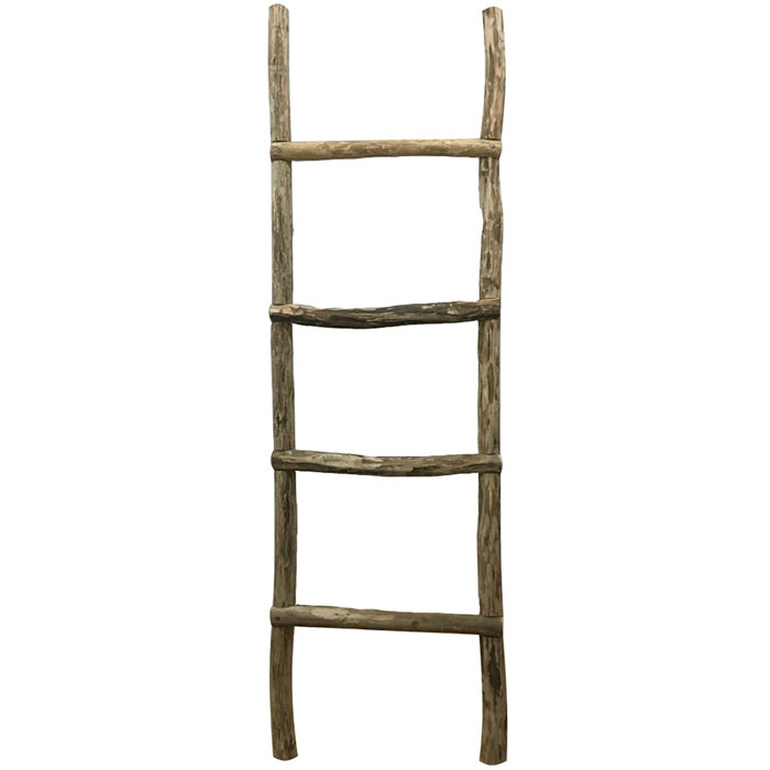 Laurel Foundry Modern Farmhouse 86'' Tall Wooden Blanket Ladder Wayfair